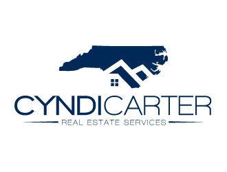Cyndi Carter Real Estate Services logo design by sanworks