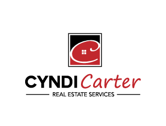 Cyndi Carter Real Estate Services logo design by grea8design