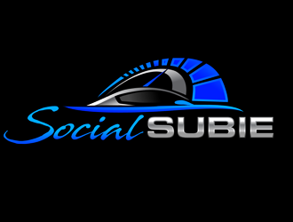 SocialSubie logo design by megalogos