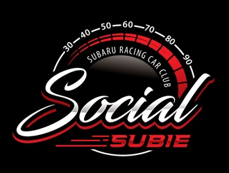 SocialSubie logo design by logoguy
