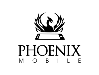 Phoenix Mobile logo design by JessicaLopes