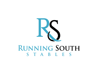 RS/Running South Stables logo design by oke2angconcept