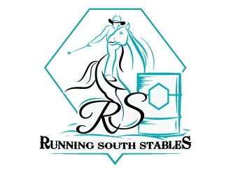 RS/Running South Stables logo design by Suvendu