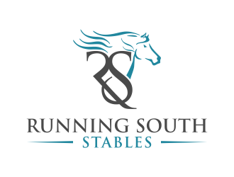 RS/Running South Stables logo design by BlessedArt