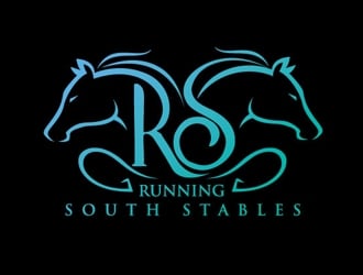 RS/Running South Stables logo design by logoguy