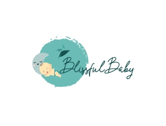 Blissful Baby logo design by onep