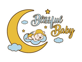 Blissful Baby logo design by alxmihalcea