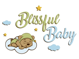 Blissful Baby logo design by alxmihalcea