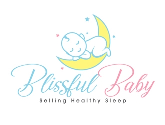 Blissful Baby logo design by logoguy