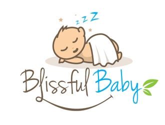 Blissful Baby logo design by logoguy