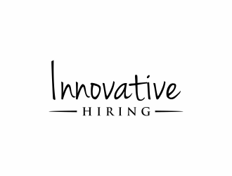 Innovative Hiring  logo design by ammad