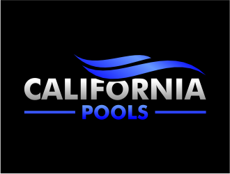 California Pools logo design by cintoko