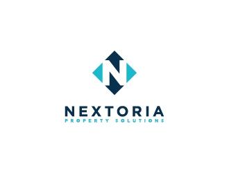 Nextoria logo design by maserik