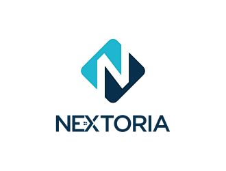 Nextoria logo design by dayco