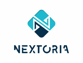 Nextoria logo design by mletus