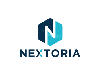 Nextoria logo design by alby