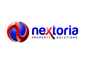Nextoria logo design by AisRafa