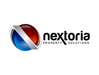 Nextoria logo design by AisRafa