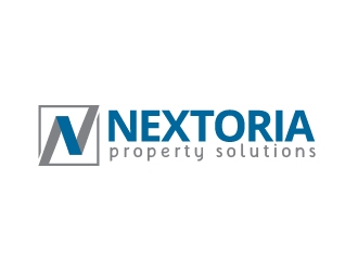 Nextoria logo design by eyeglass