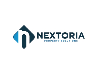 Nextoria logo design by Fear