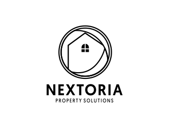 Nextoria logo design by KhoirurRohman