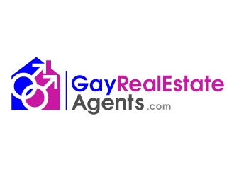 www.GayRealEstateAgents.com logo design by nexgen