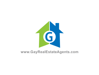 www.GayRealEstateAgents.com logo design by Greenlight