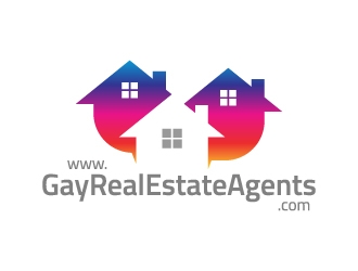 www.GayRealEstateAgents.com logo design by akilis13