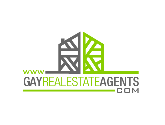 www.GayRealEstateAgents.com logo design by THOR_