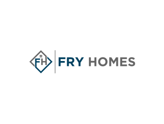 Fry Homes logo design by .::ngamaz::.