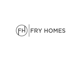 Fry Homes logo design by afra_art