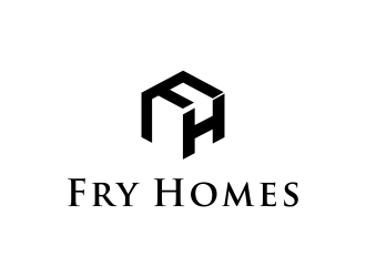 Fry Homes logo design by oke2angconcept
