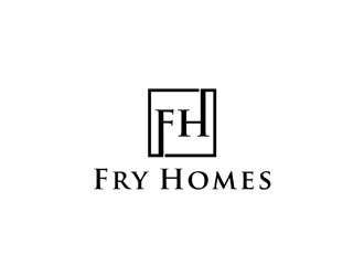 Fry Homes logo design by johana