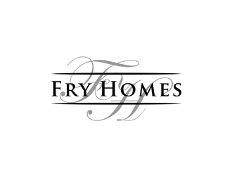 Fry Homes logo design by johana
