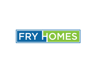 Fry Homes logo design by MyAngel