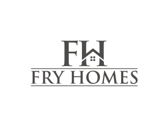 Fry Homes logo design by MyAngel