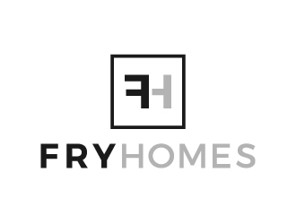 Fry Homes logo design by akilis13