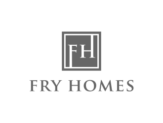 Fry Homes logo design by salis17