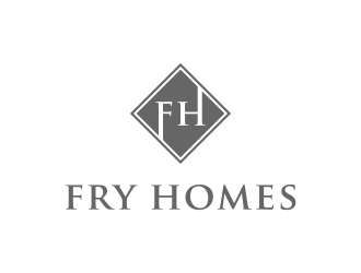 Fry Homes logo design by salis17