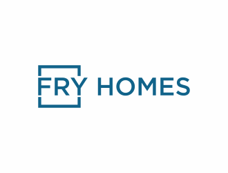 Fry Homes logo design by hopee