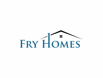 Fry Homes logo design by hopee