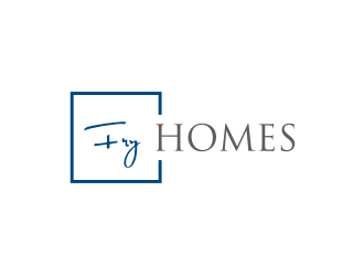 Fry Homes logo design by RatuCempaka