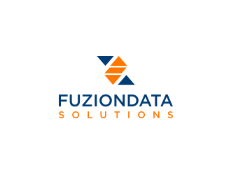 FuZionData Solutions logo design by mbamboex