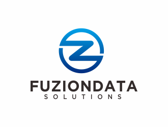 FuZionData Solutions logo design by hidro