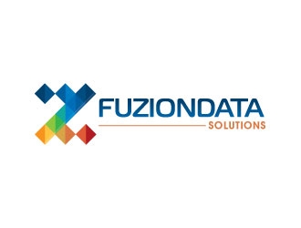 FuZionData Solutions logo design by Suvendu