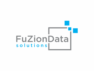 FuZionData Solutions logo design by hopee