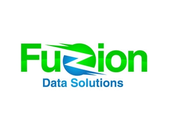 FuZionData Solutions logo design by DreamLogoDesign