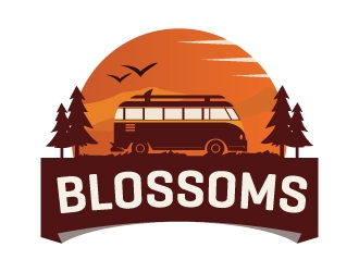 Blossoms  logo design by nehel