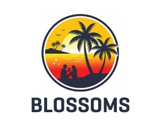 Blossoms  logo design by nehel