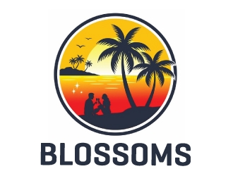 Blossoms  logo design by nehel